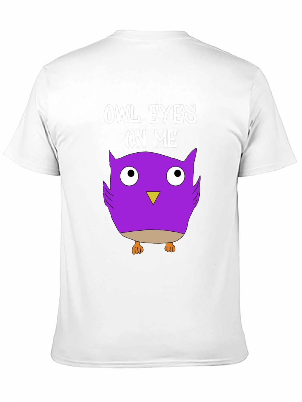 Owl Eyes On Me Graphic Tee - Black