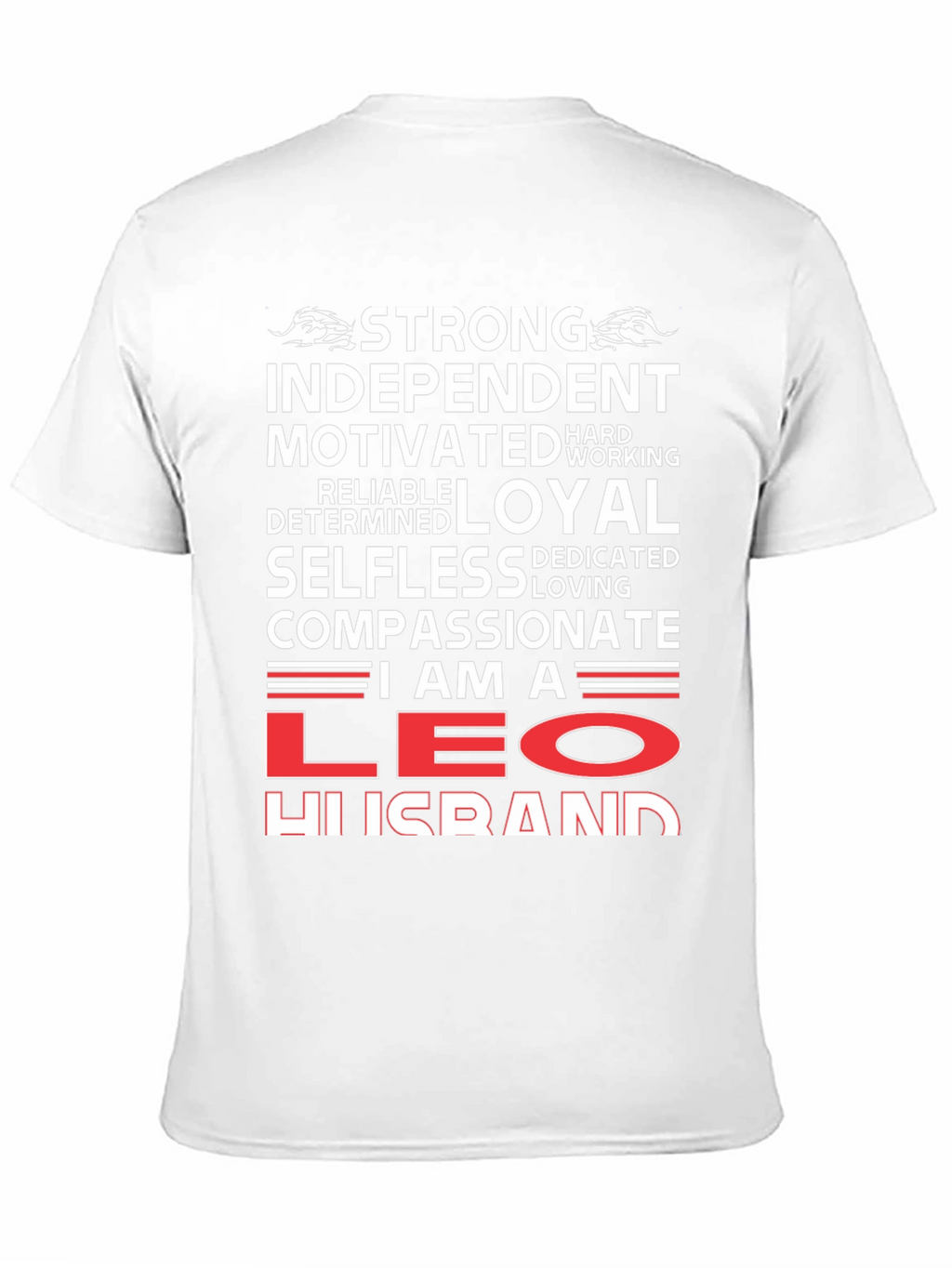 Strong Leo Husband Graphic Tee