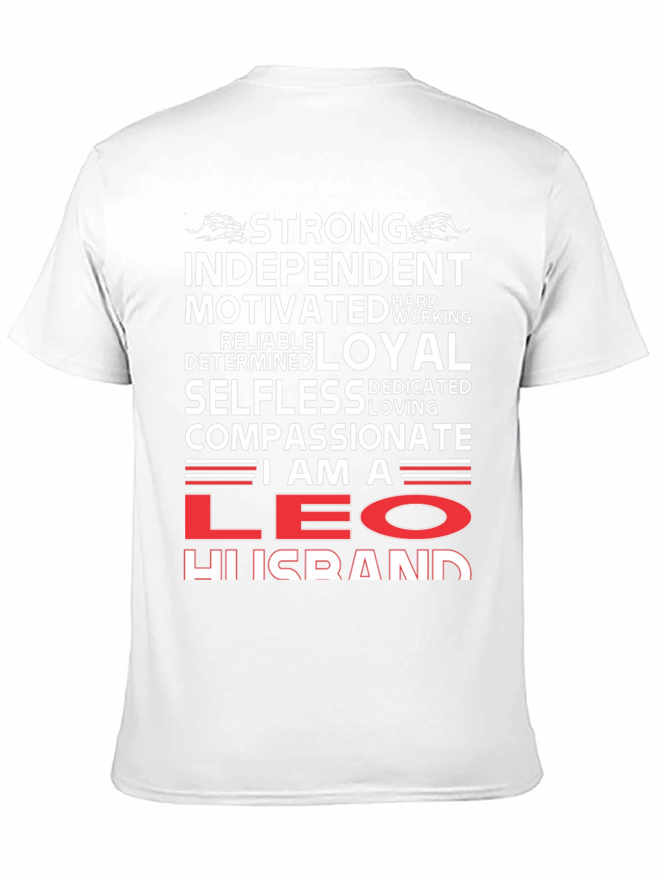 Strong Leo Husband Graphic Tee