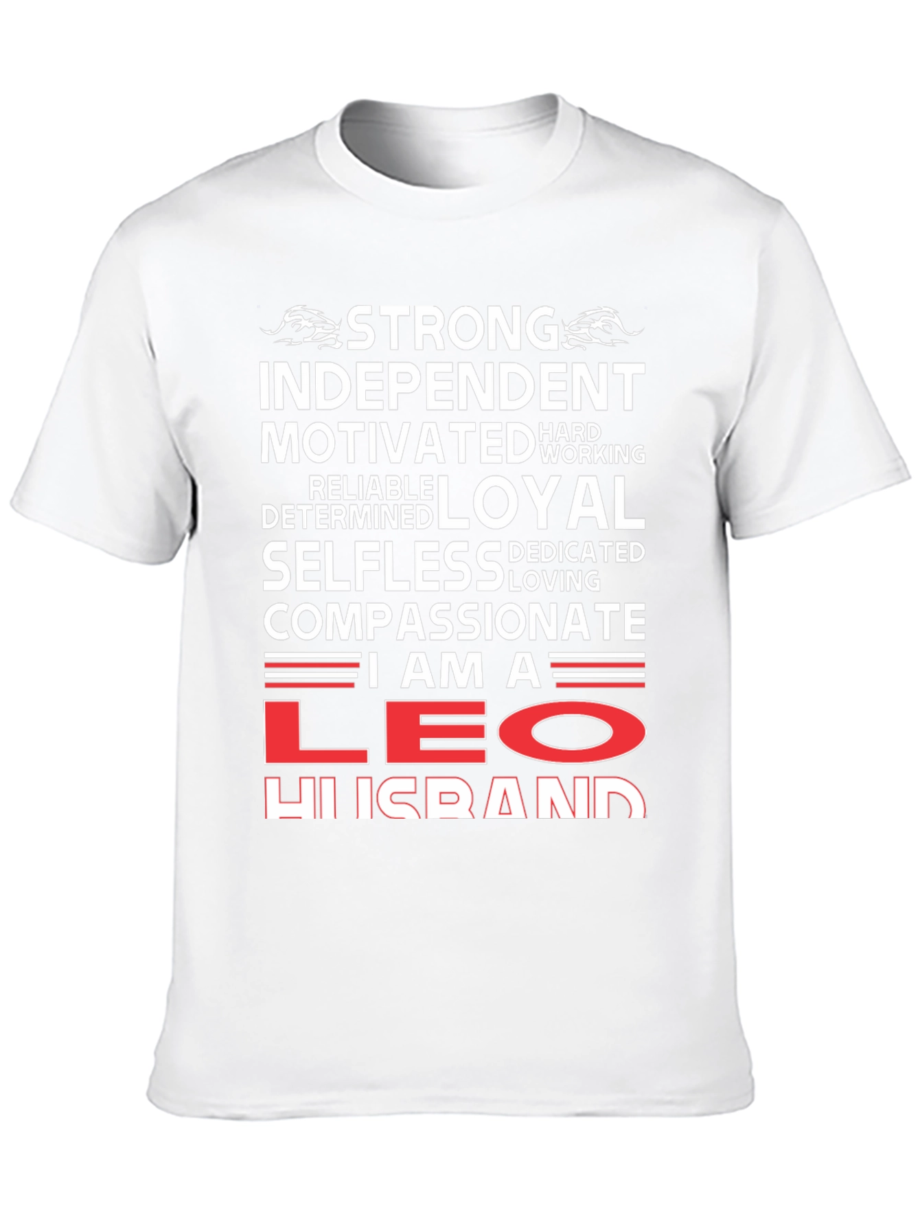 Strong Leo Husband Graphic Tee