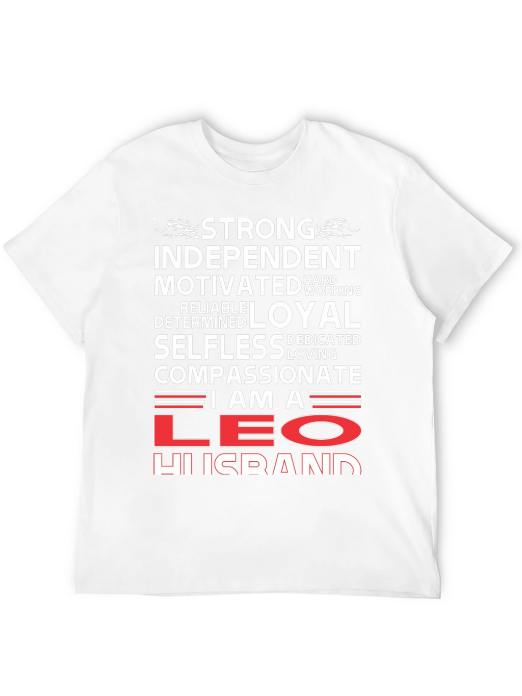 Strong Leo Husband Graphic Tee