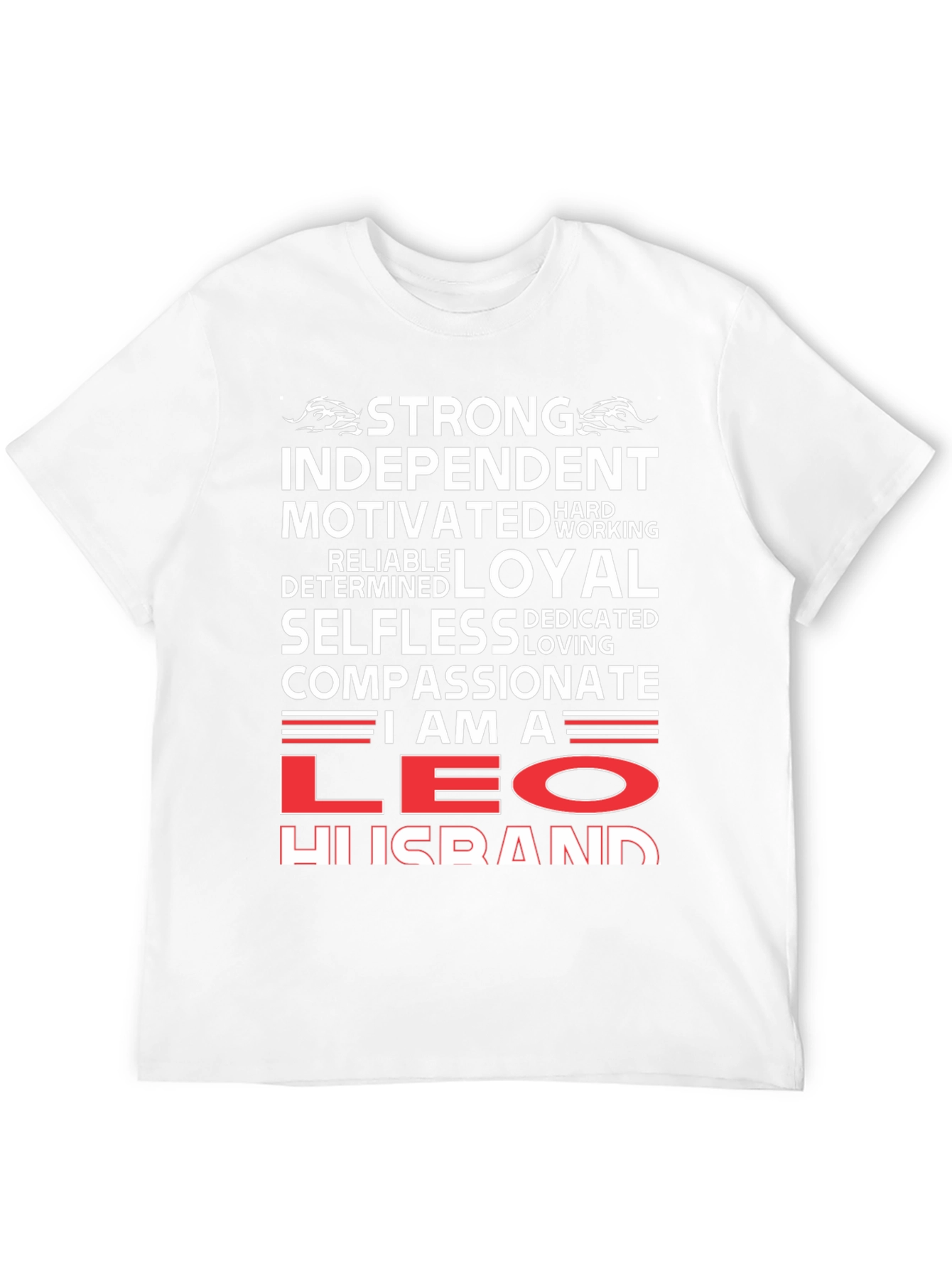 Strong Leo Husband Graphic Tee
