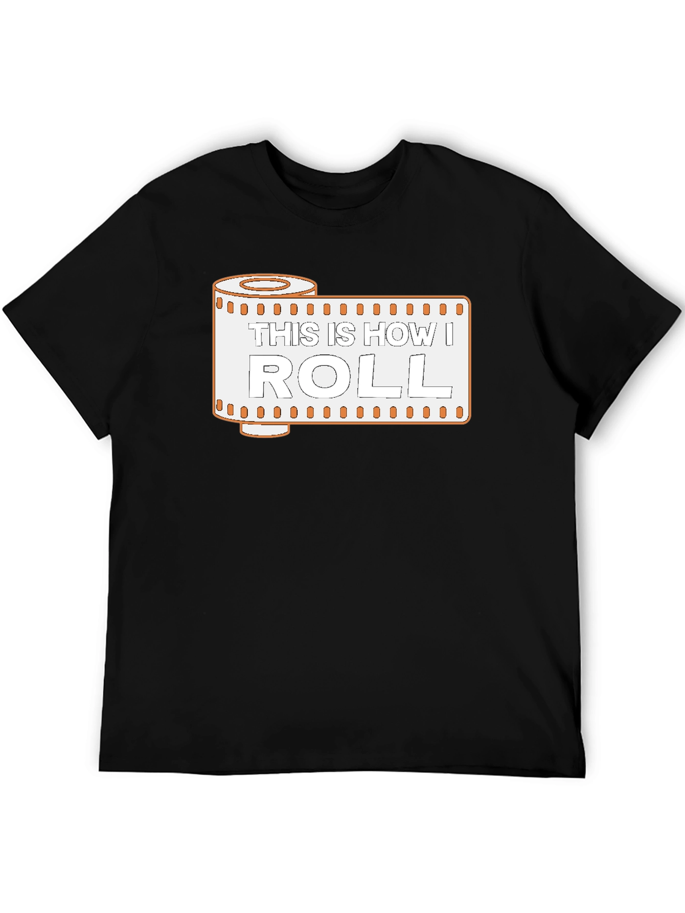 This is How I Roll - Photography T-Shirt - Black