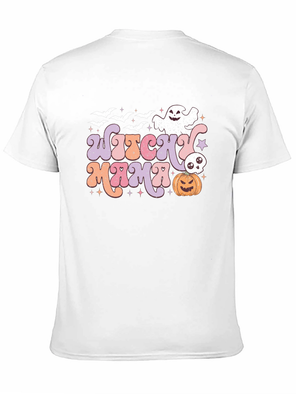Witch Mama Halloween Graphic T-Shirt