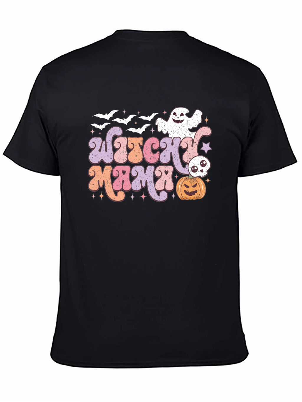 Witch Mama Halloween Graphic T-Shirt