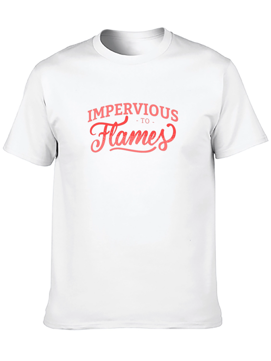 Impervious to Flames Graphic Tee - Black T-Shirt