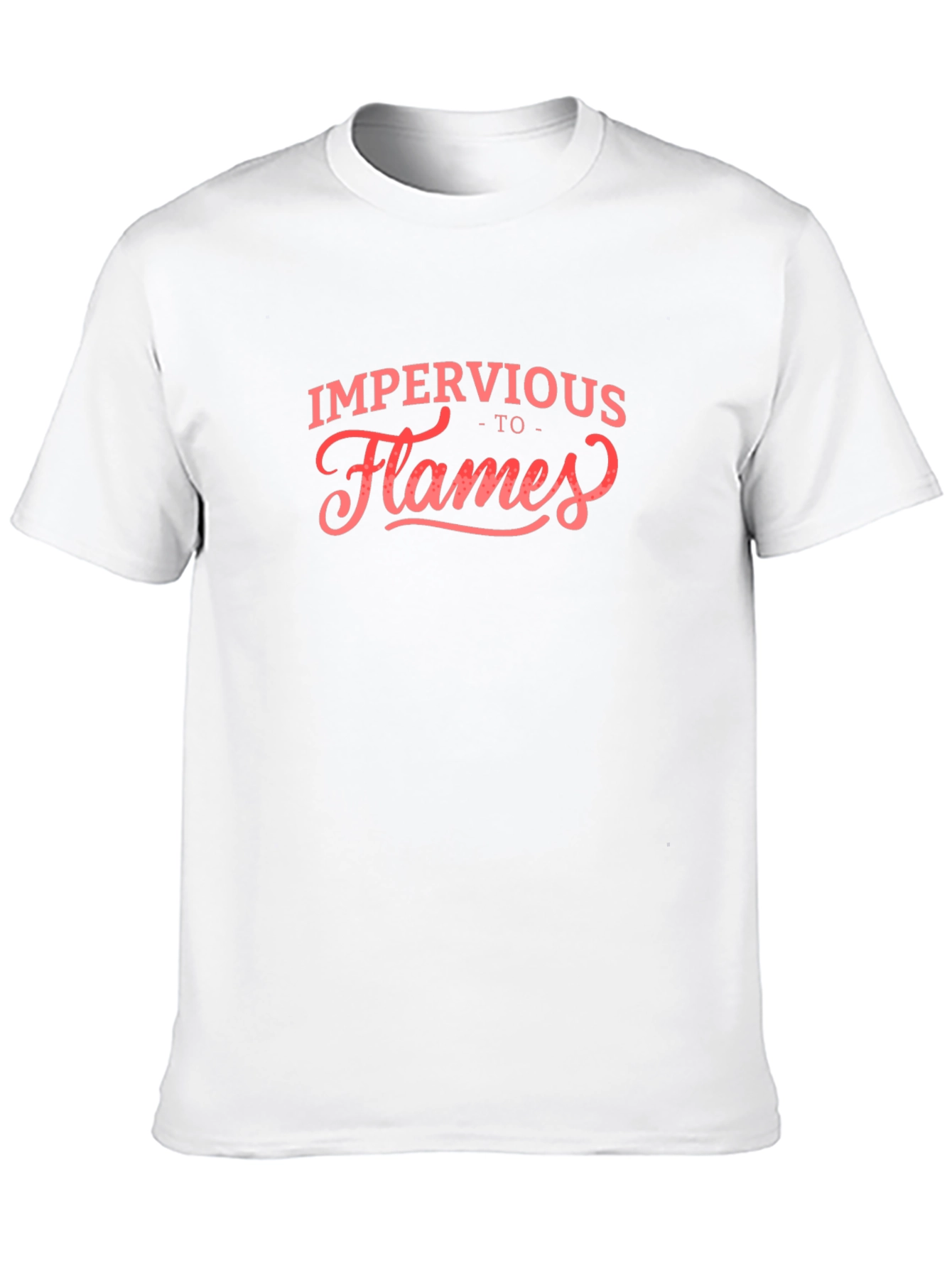 Impervious to Flames Graphic Tee - Black T-Shirt