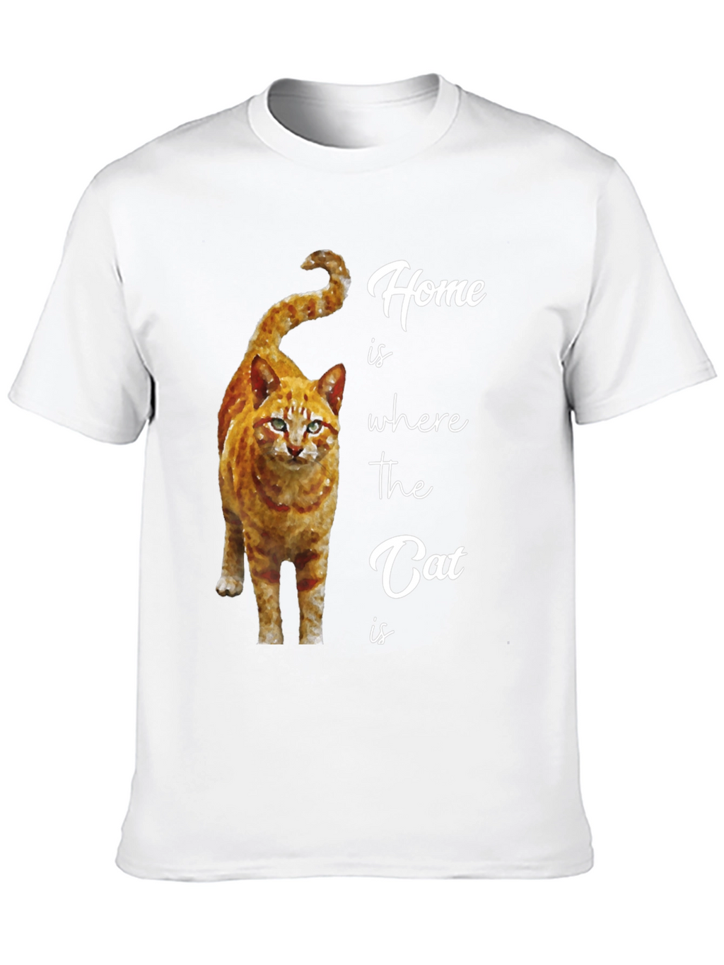 Home is Where the Cat Is Graphic T-Shirt