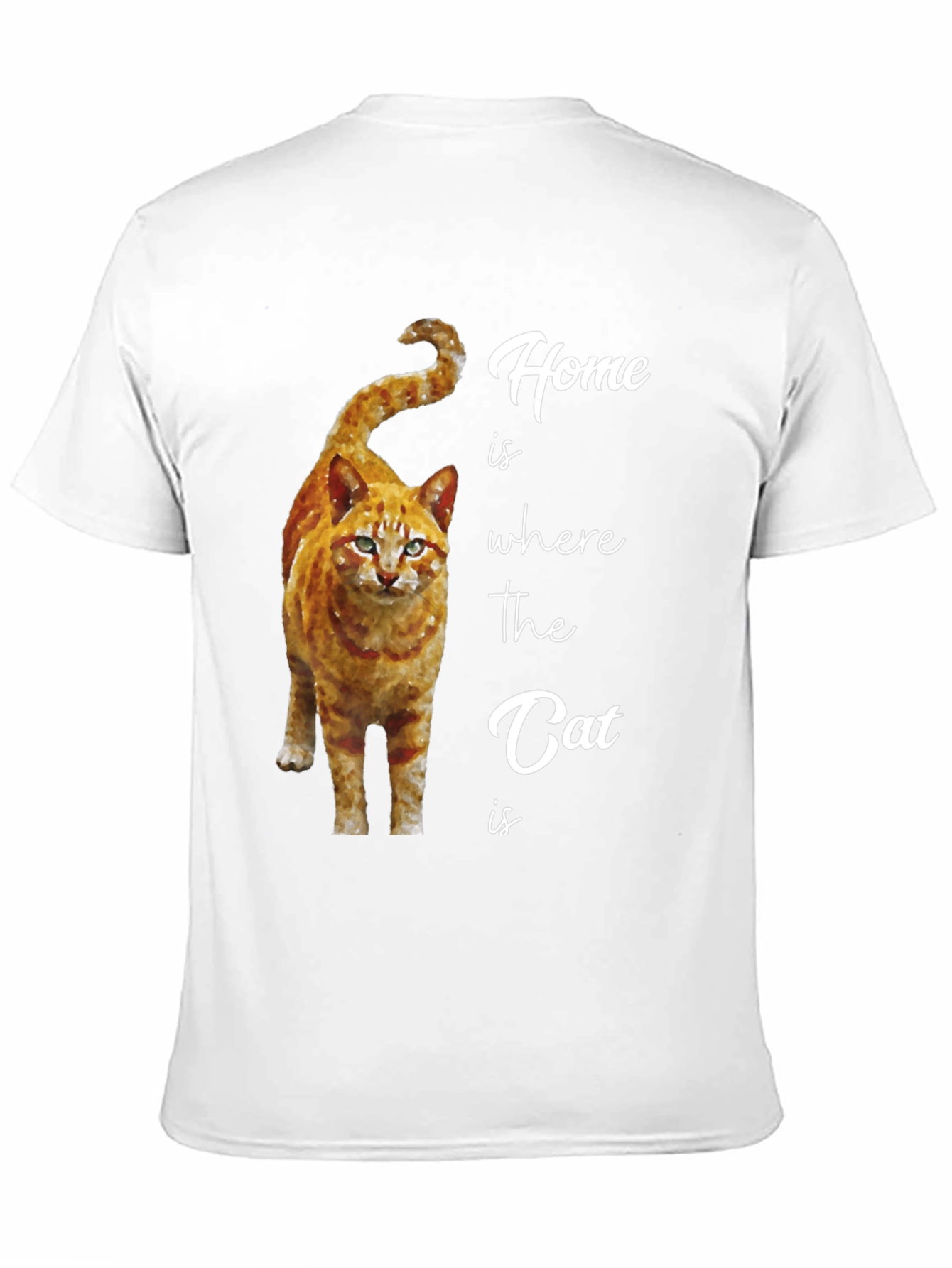 Home is Where the Cat Is Graphic T-Shirt