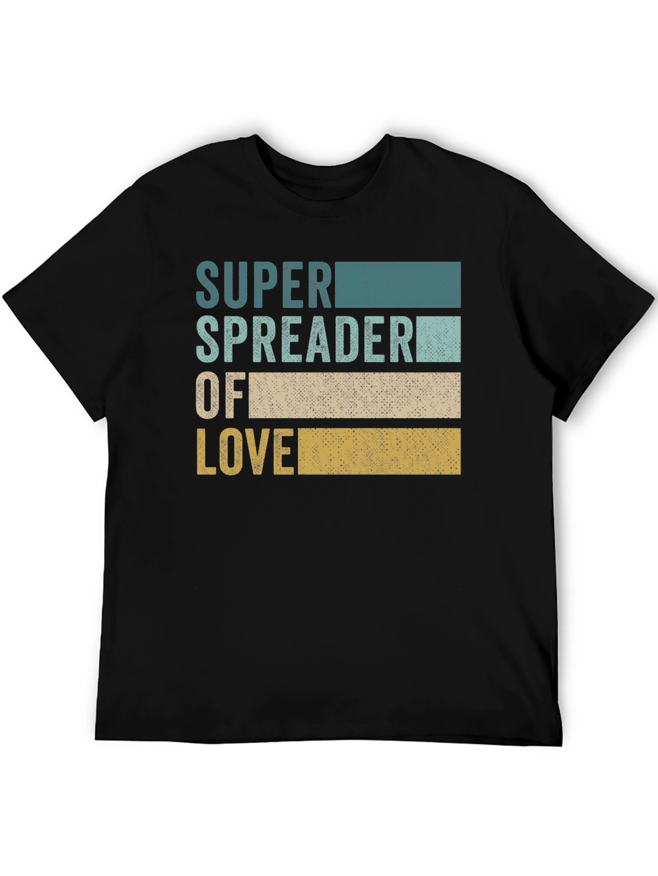 Super Spreader of Love Graphic Tee - Black