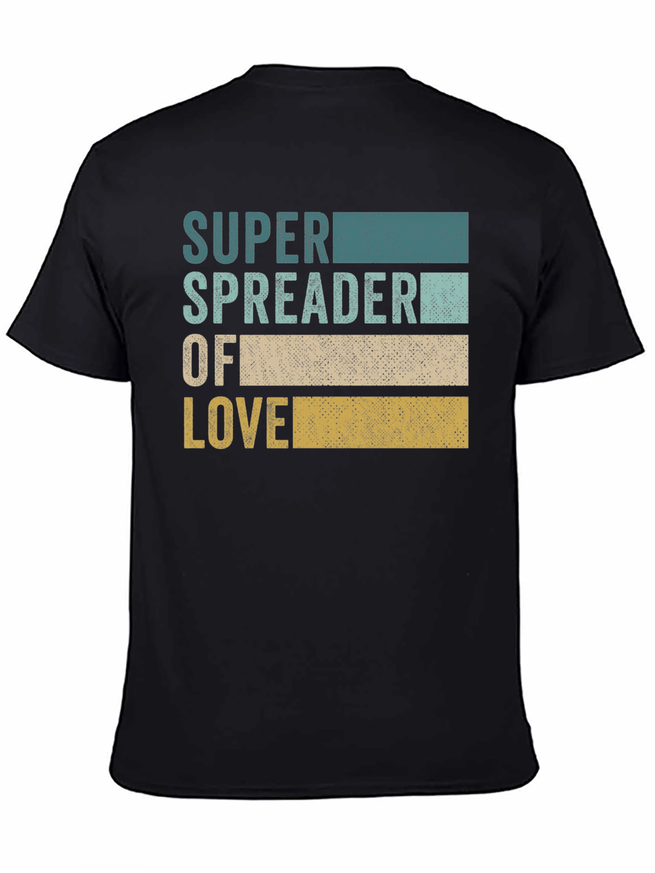 Super Spreader of Love Graphic Tee - Black