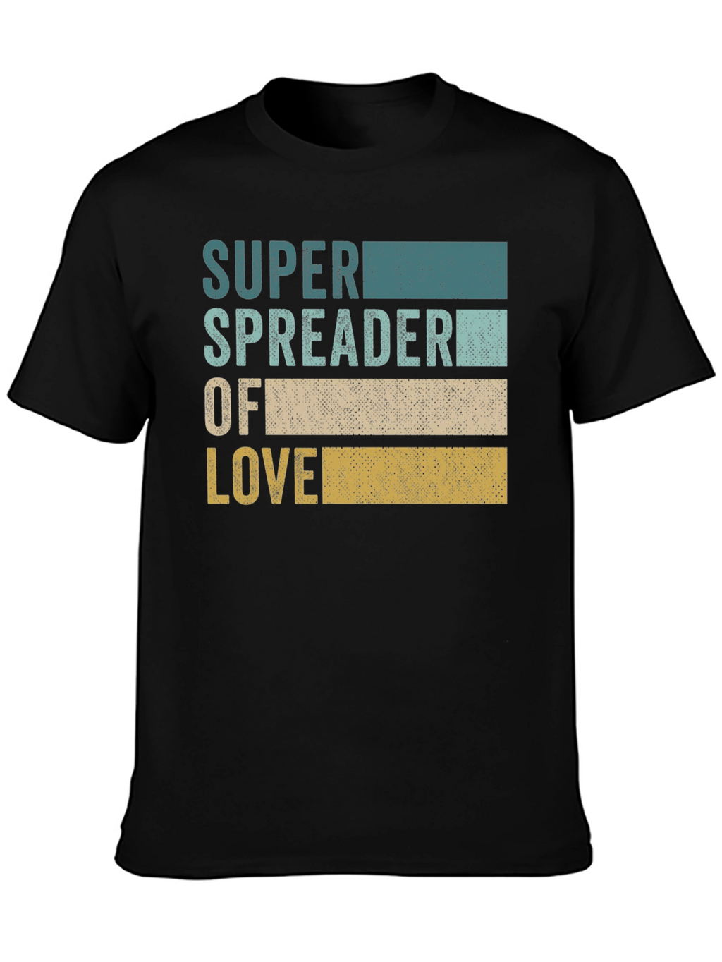Super Spreader of Love Graphic Tee - Black