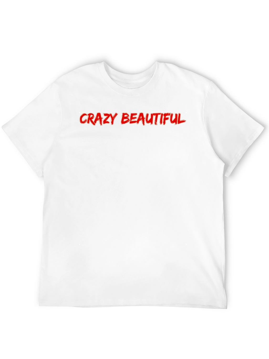 Crazy Beautiful Graphic Tee - Soft Cotton Black T-Shirt