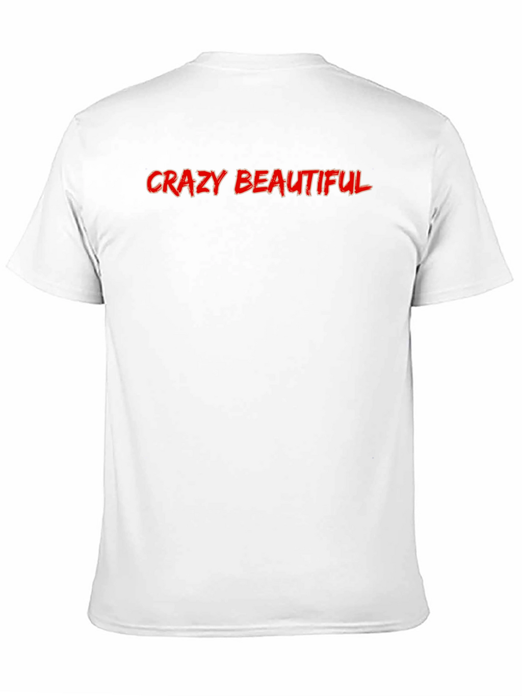 Crazy Beautiful Graphic Tee - Soft Cotton Black T-Shirt