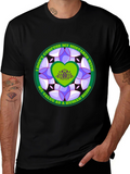 Inspirational Mandala Heart T-Shirt