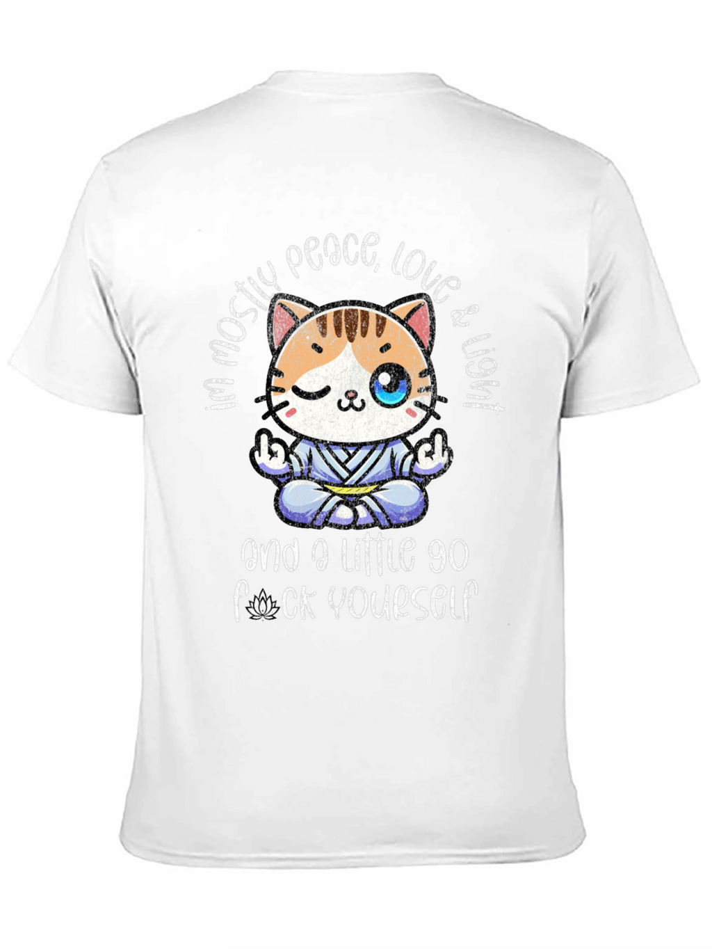 Peace Love & Light Novelty Graphic Tee
