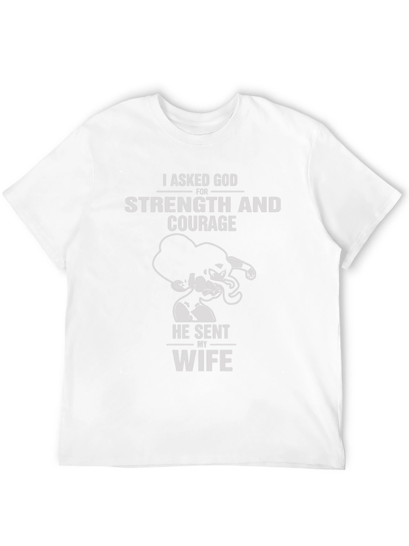 Strength and Courage Wife T-Shirt