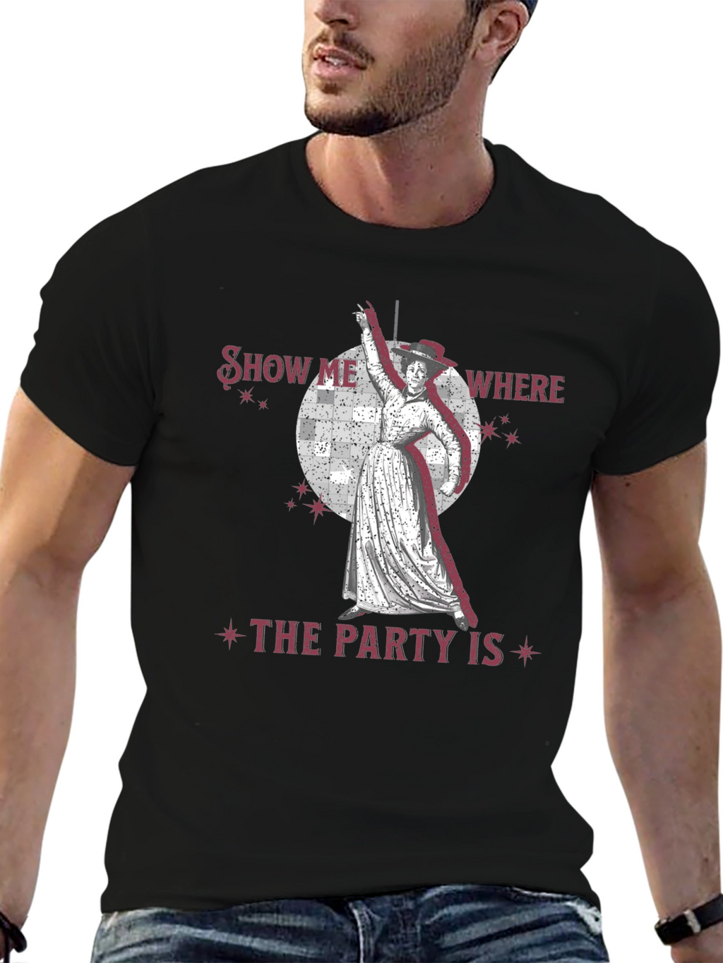 Show Me Where the Party Is T-Shirt