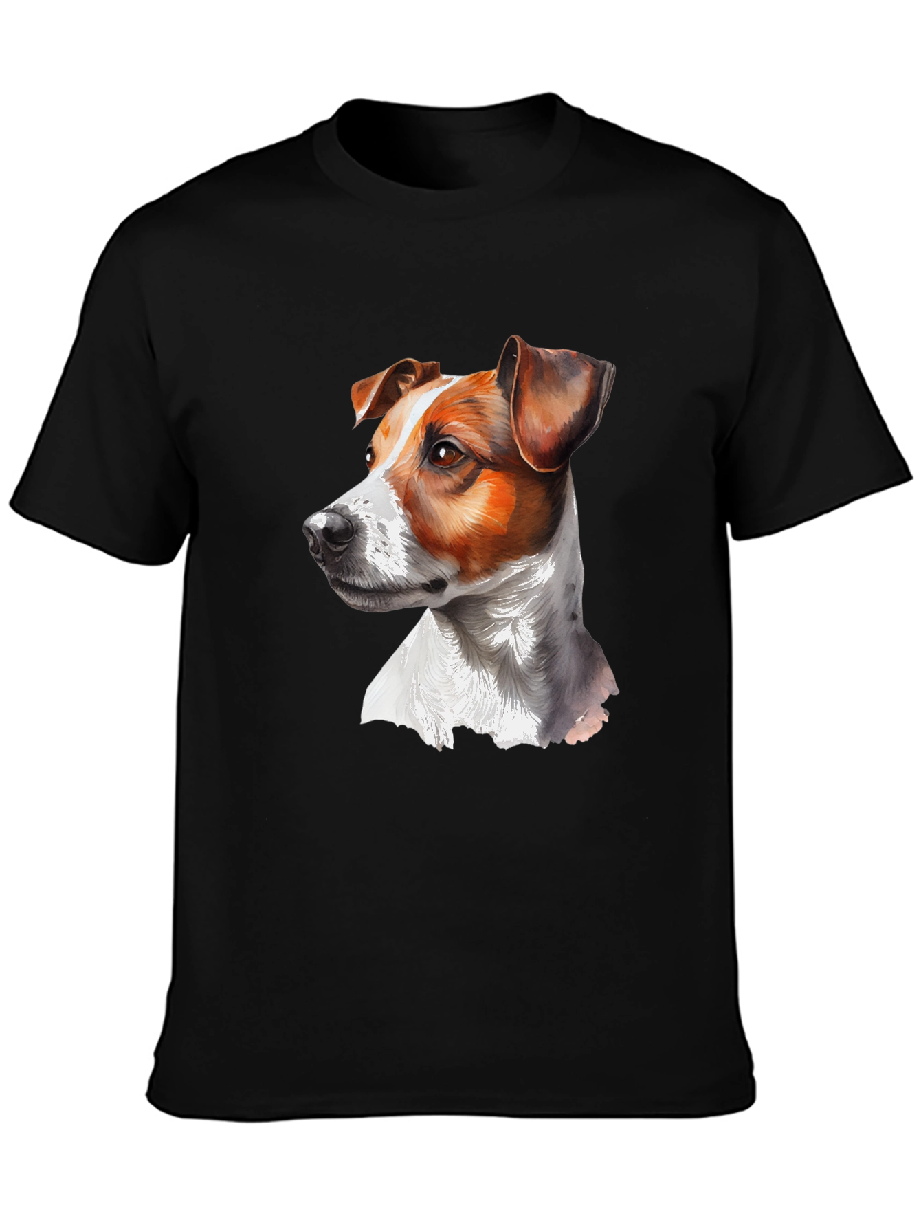 Jack Russell Terrier Graphic Tee - Unisex Black T-Shirt