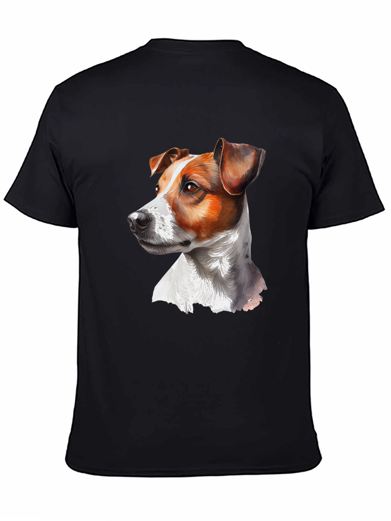 Jack Russell Terrier Graphic Tee - Unisex Black T-Shirt