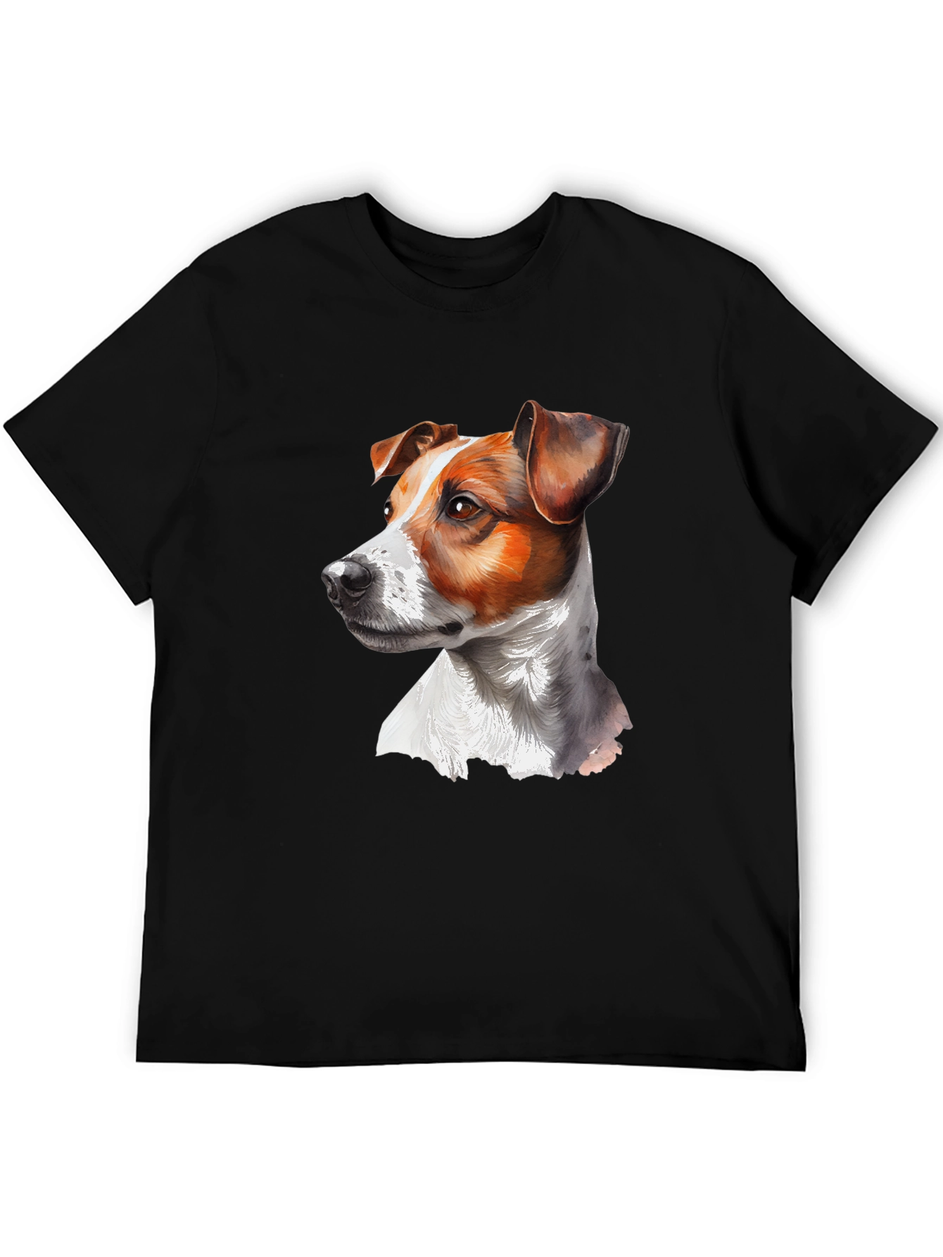 Jack Russell Terrier Graphic Tee - Unisex Black T-Shirt