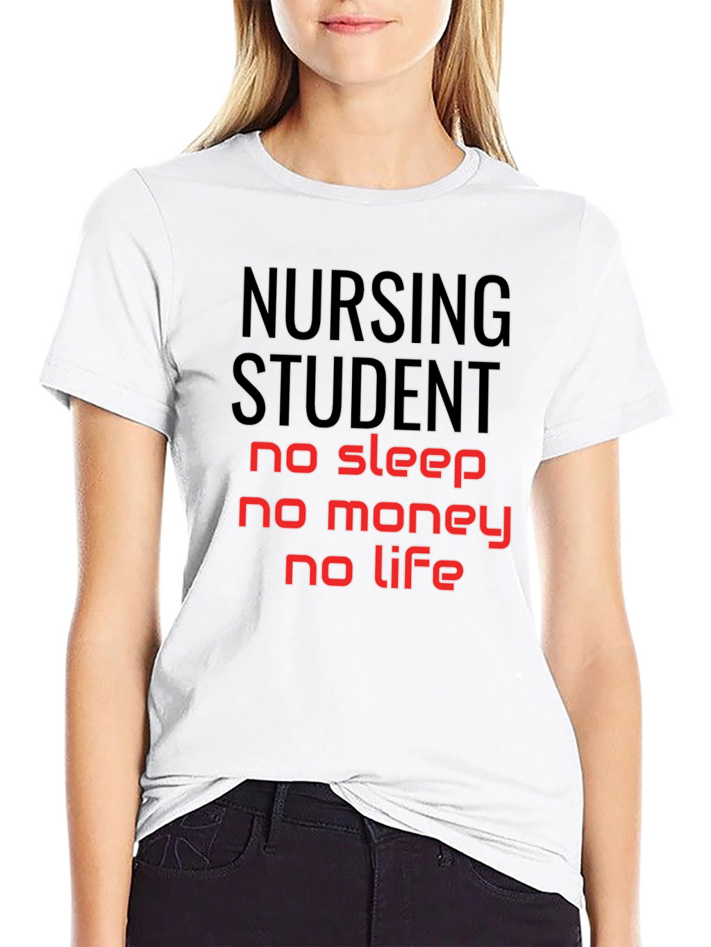 Nursing Student No Sleep No Money T-Shirt