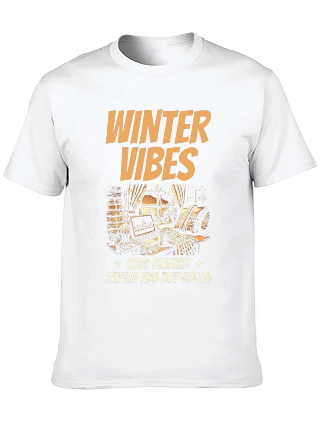 Winter Vibes Cozy T-Shirt