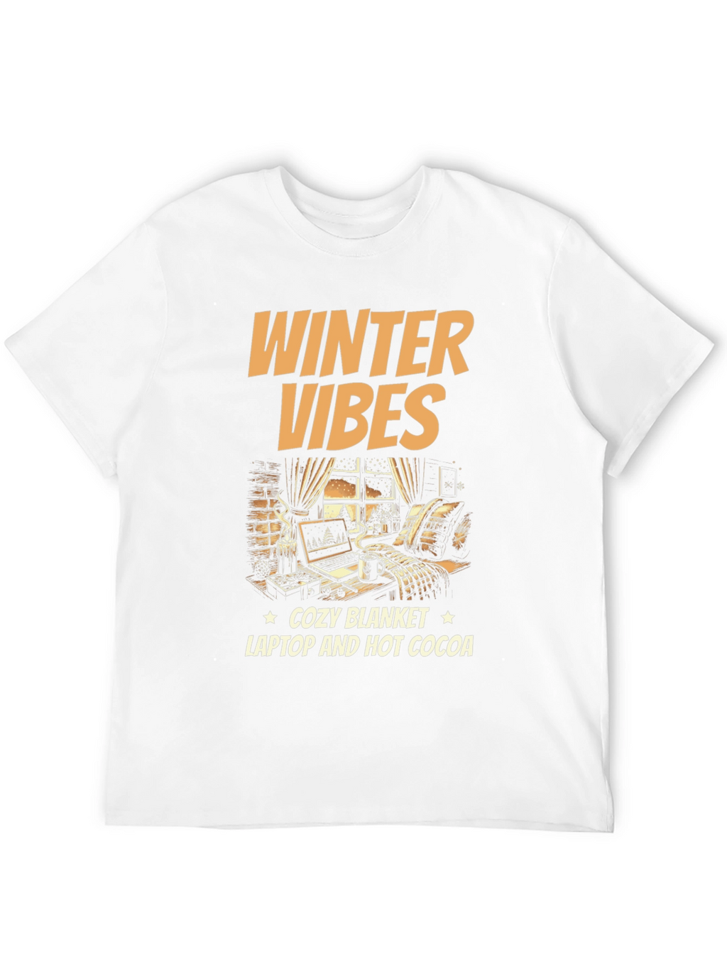 Winter Vibes Cozy T-Shirt