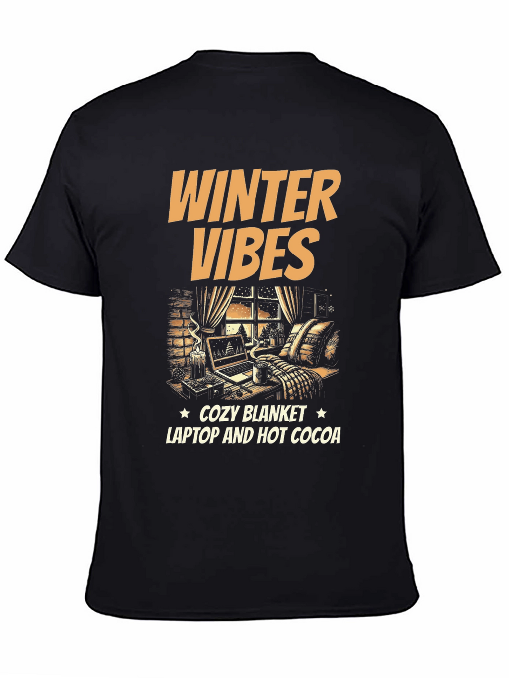 Winter Vibes Cozy T-Shirt