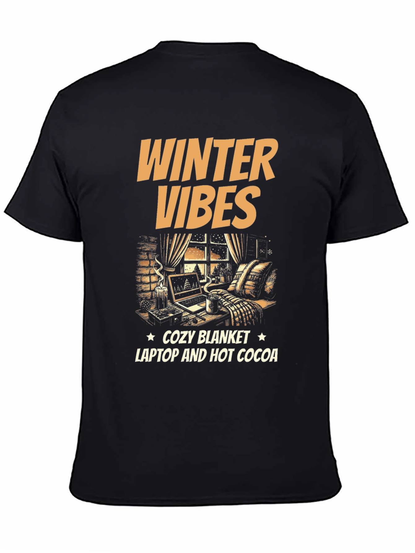 Winter Vibes Cozy T-Shirt
