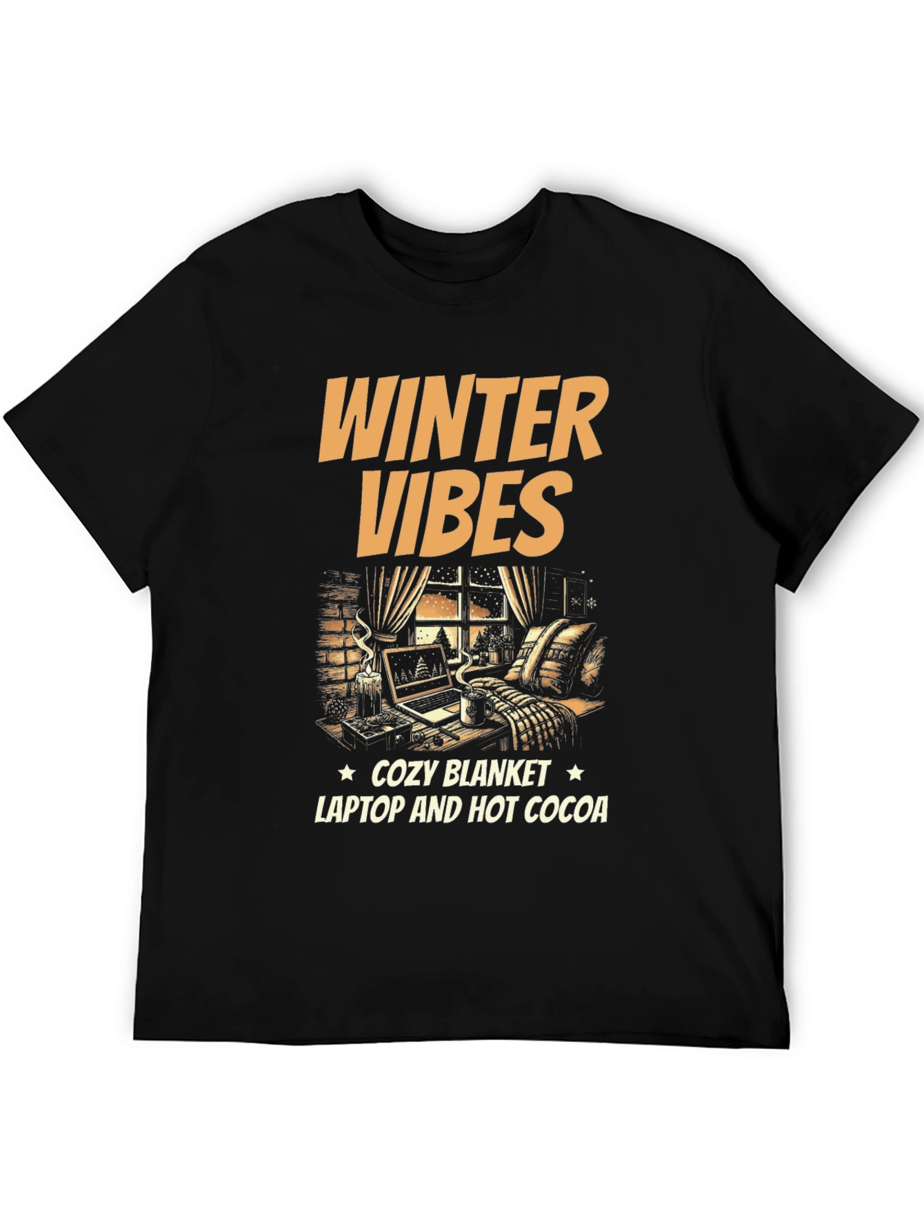 Winter Vibes Cozy T-Shirt