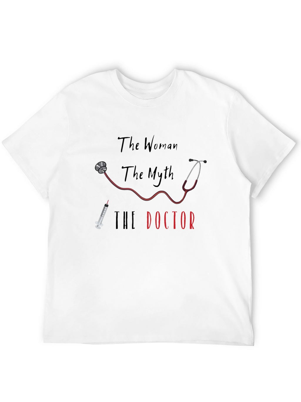 The Woman The Myth The Doctor Graphic Tee