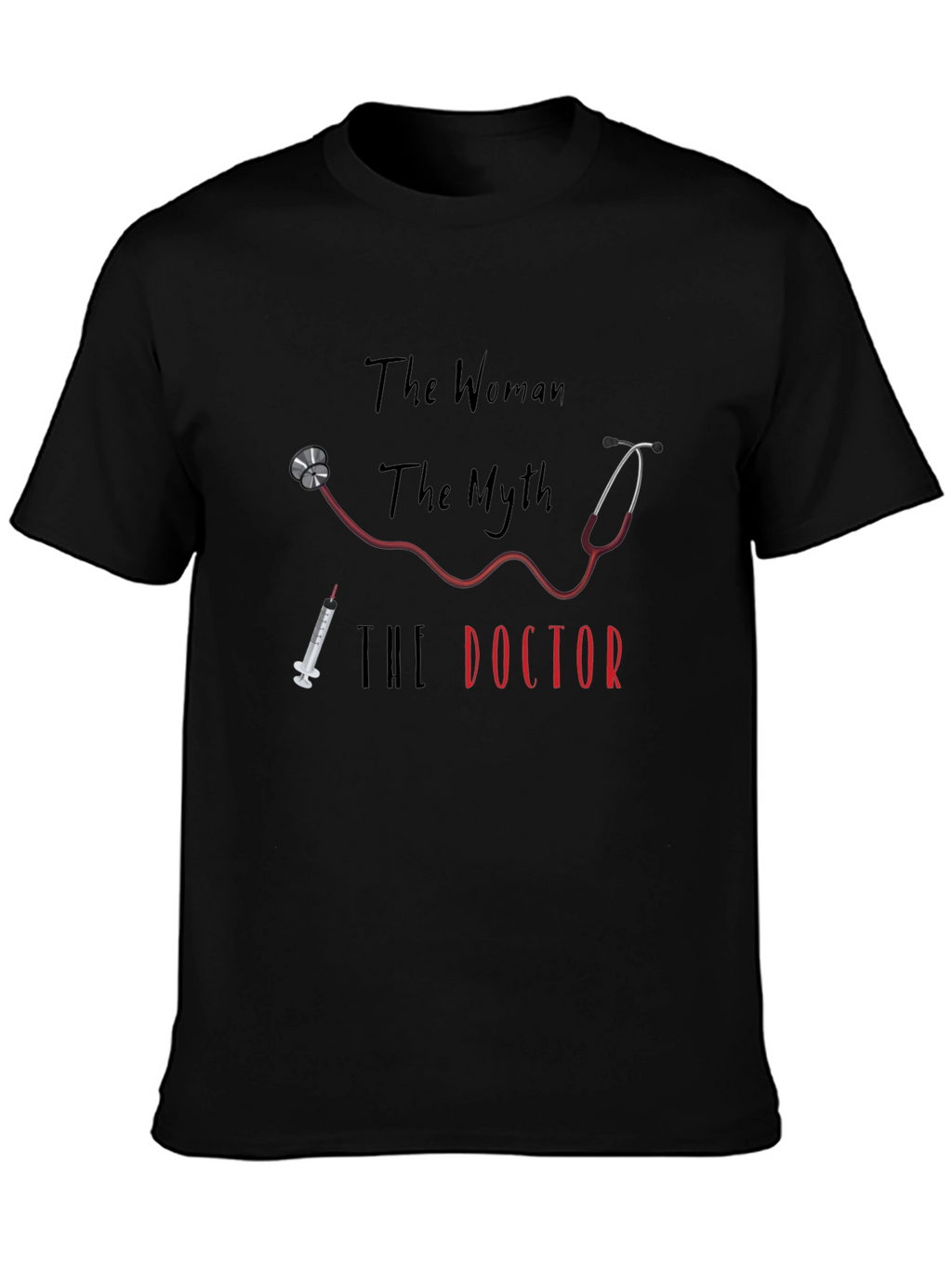 The Woman The Myth The Doctor Graphic Tee