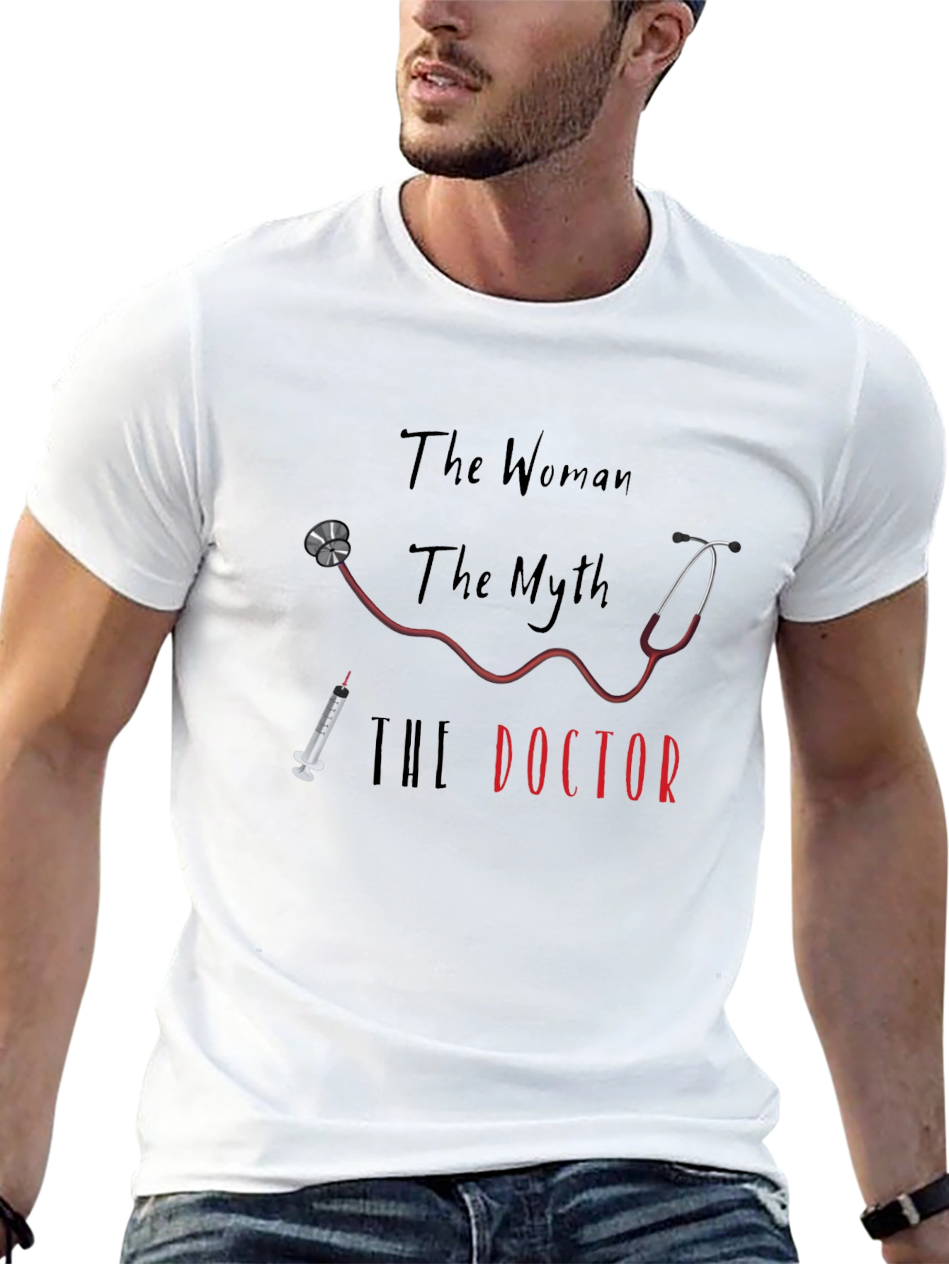 The Woman The Myth The Doctor Graphic Tee