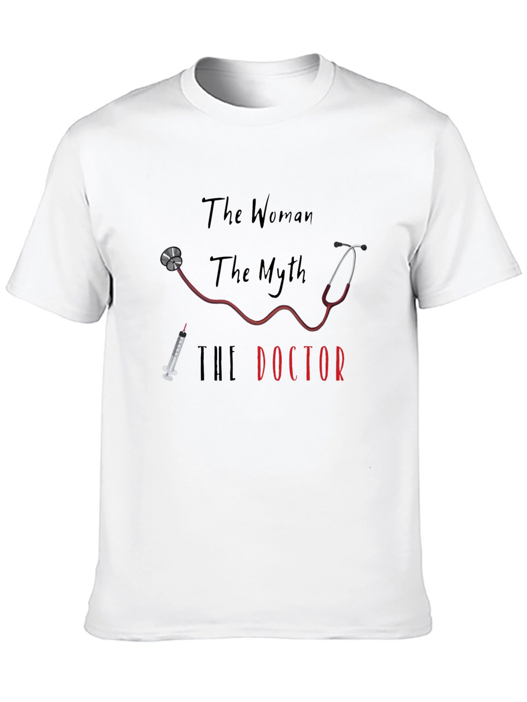 The Woman The Myth The Doctor Graphic Tee