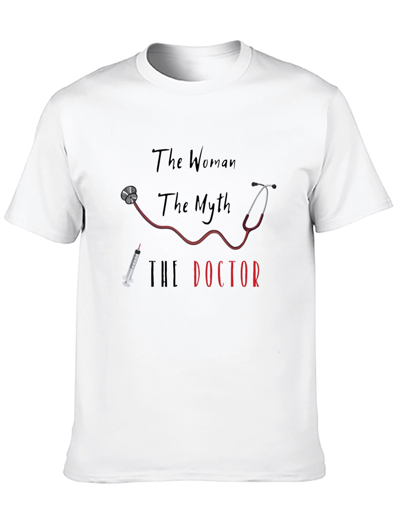 The Woman The Myth The Doctor Graphic Tee