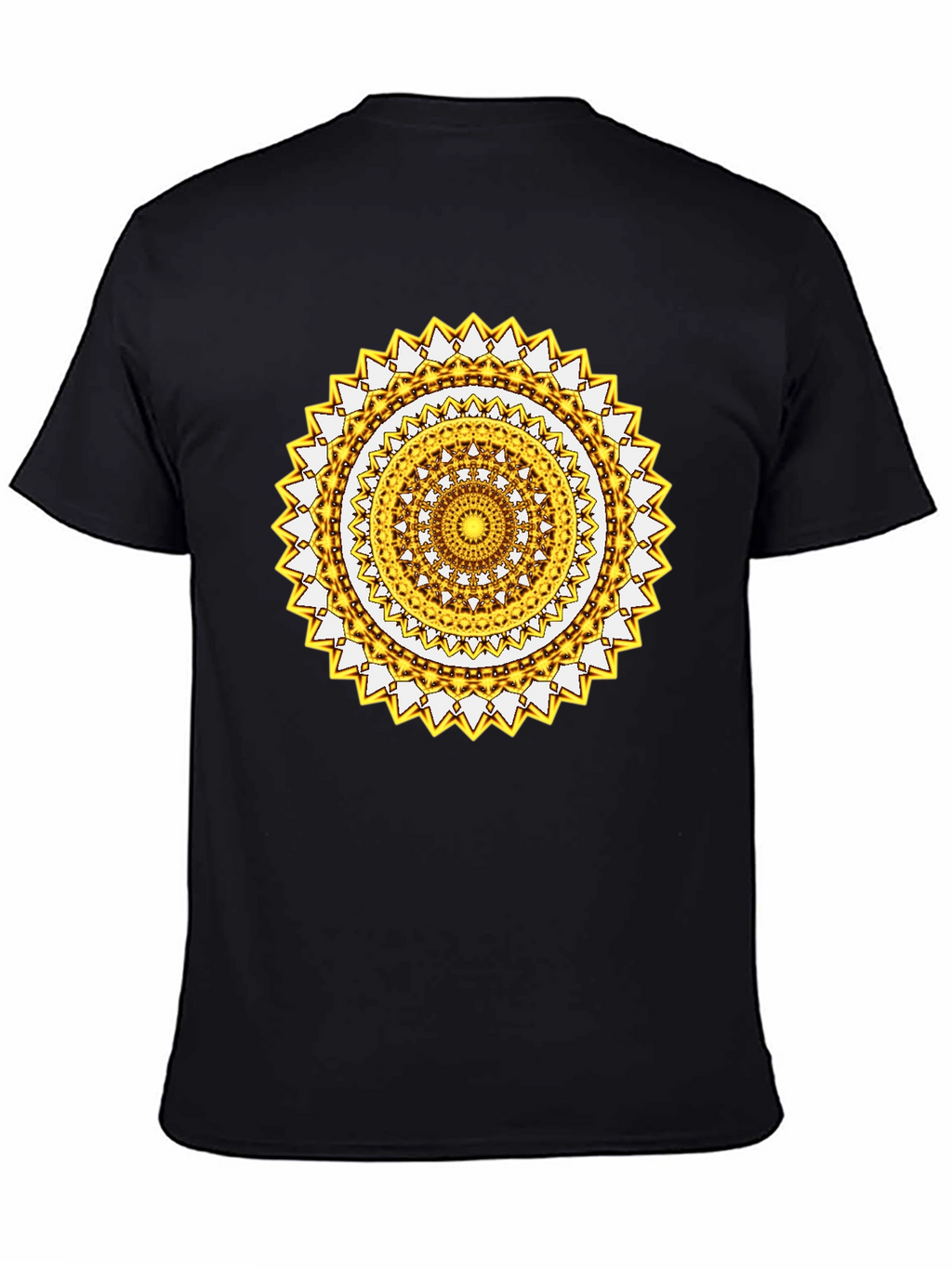 Golden Mandala T-Shirt - Stylish & Unique Design