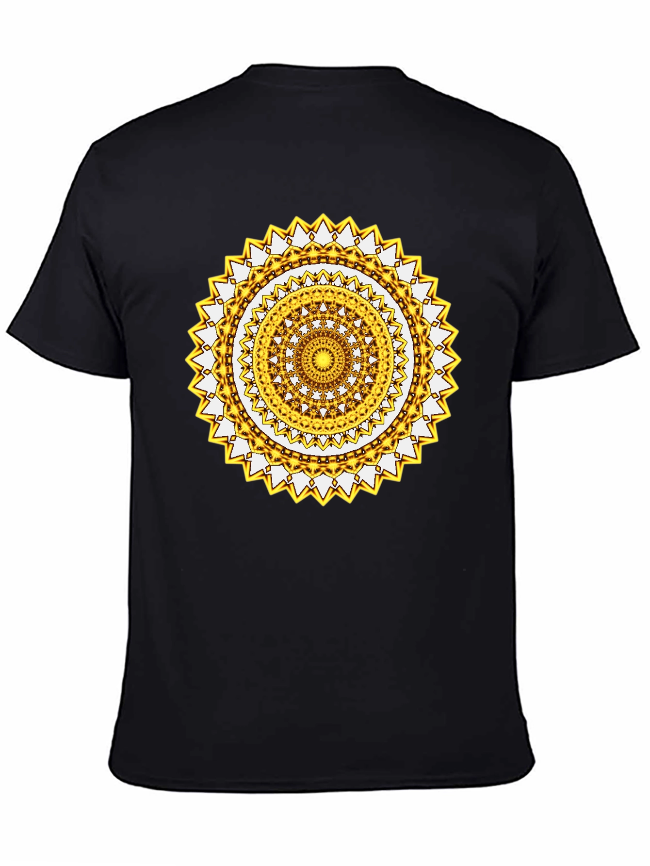 Golden Mandala T-Shirt - Stylish & Unique Design