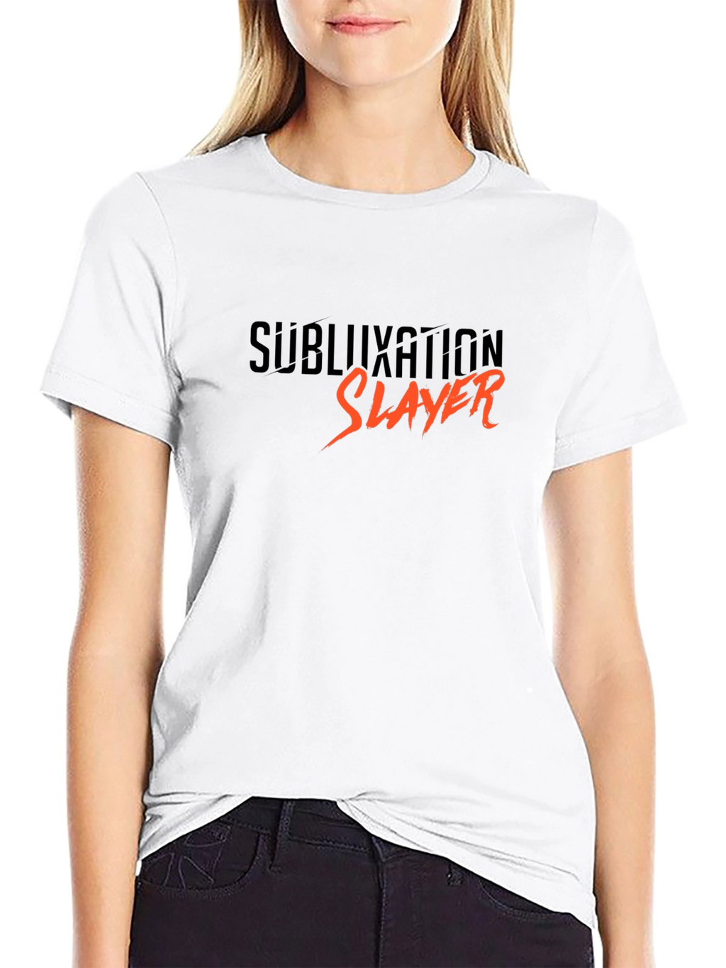Subluxation Slayer Black T-Shirt