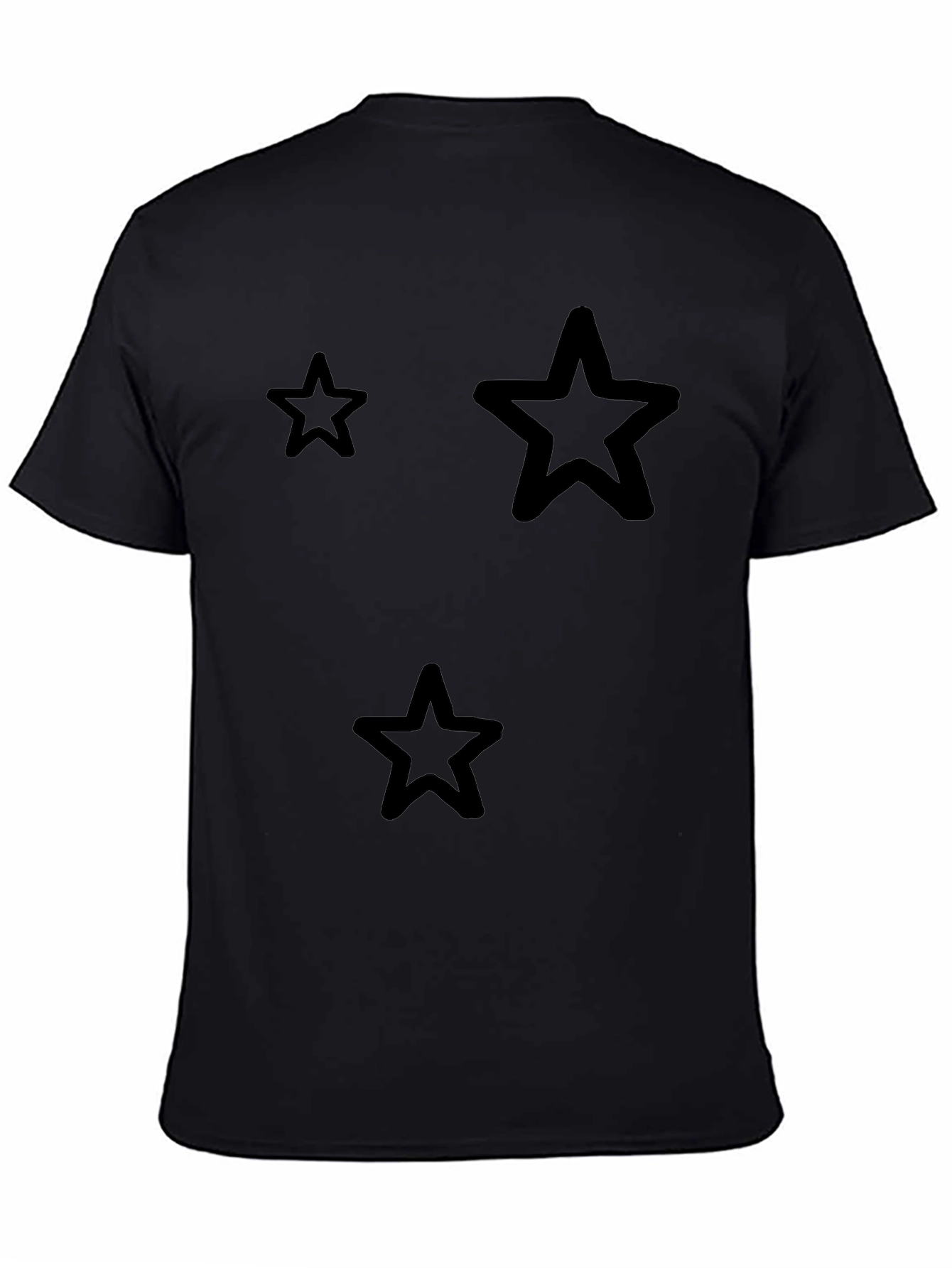 Star Graphic Black T-Shirt