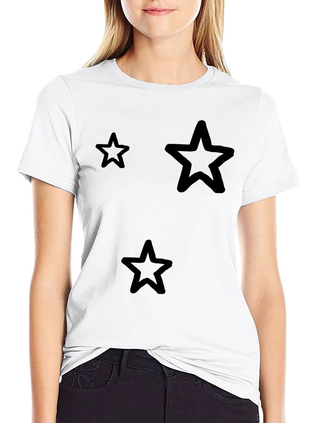 Star Graphic Black T-Shirt