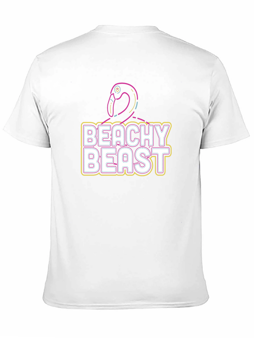 Beachy Beast Graphic Tee - Stylish Comfort
