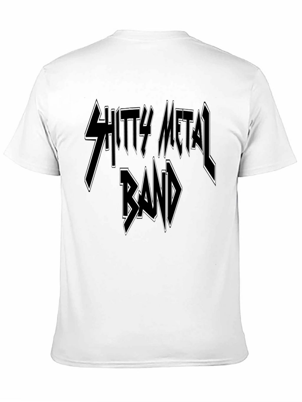Shitty Metal Band Black T-Shirt