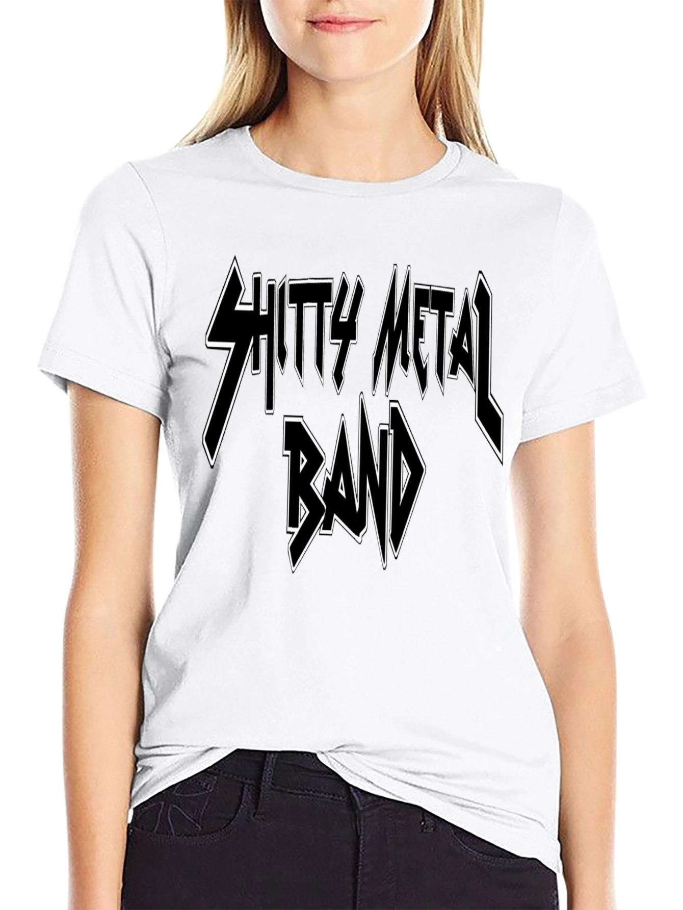 Shitty Metal Band Black T-Shirt