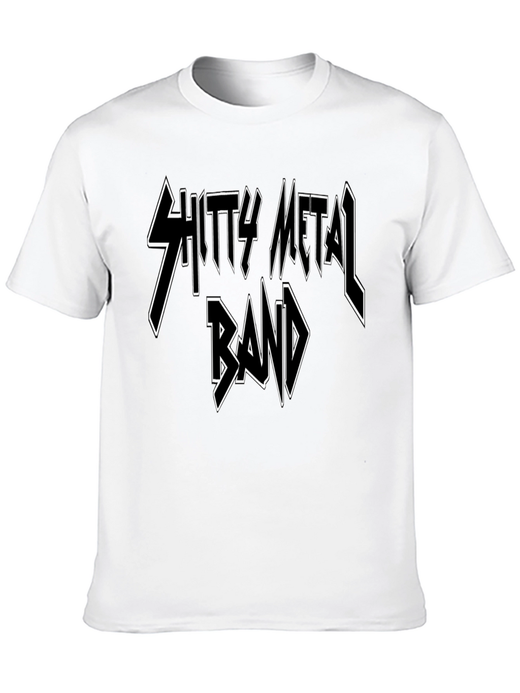 Shitty Metal Band Black T-Shirt