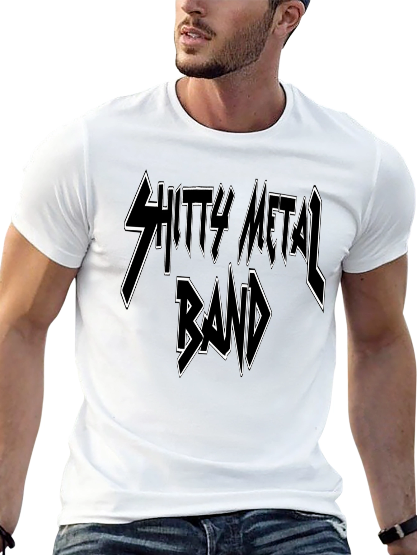 Shitty Metal Band Black T-Shirt