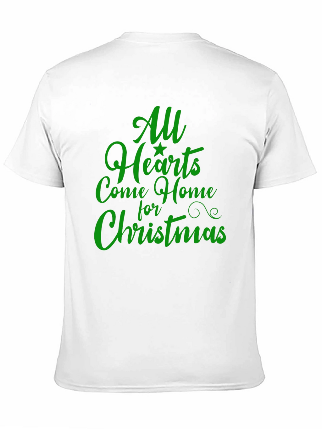 Christmas Graphic Tee - All Hearts Come Home