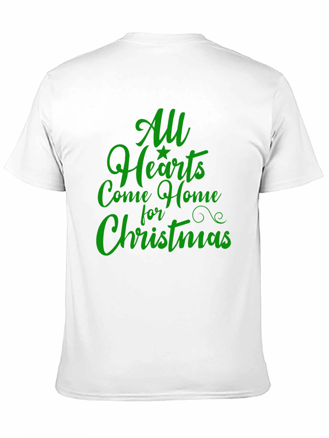 Christmas Graphic Tee - All Hearts Come Home