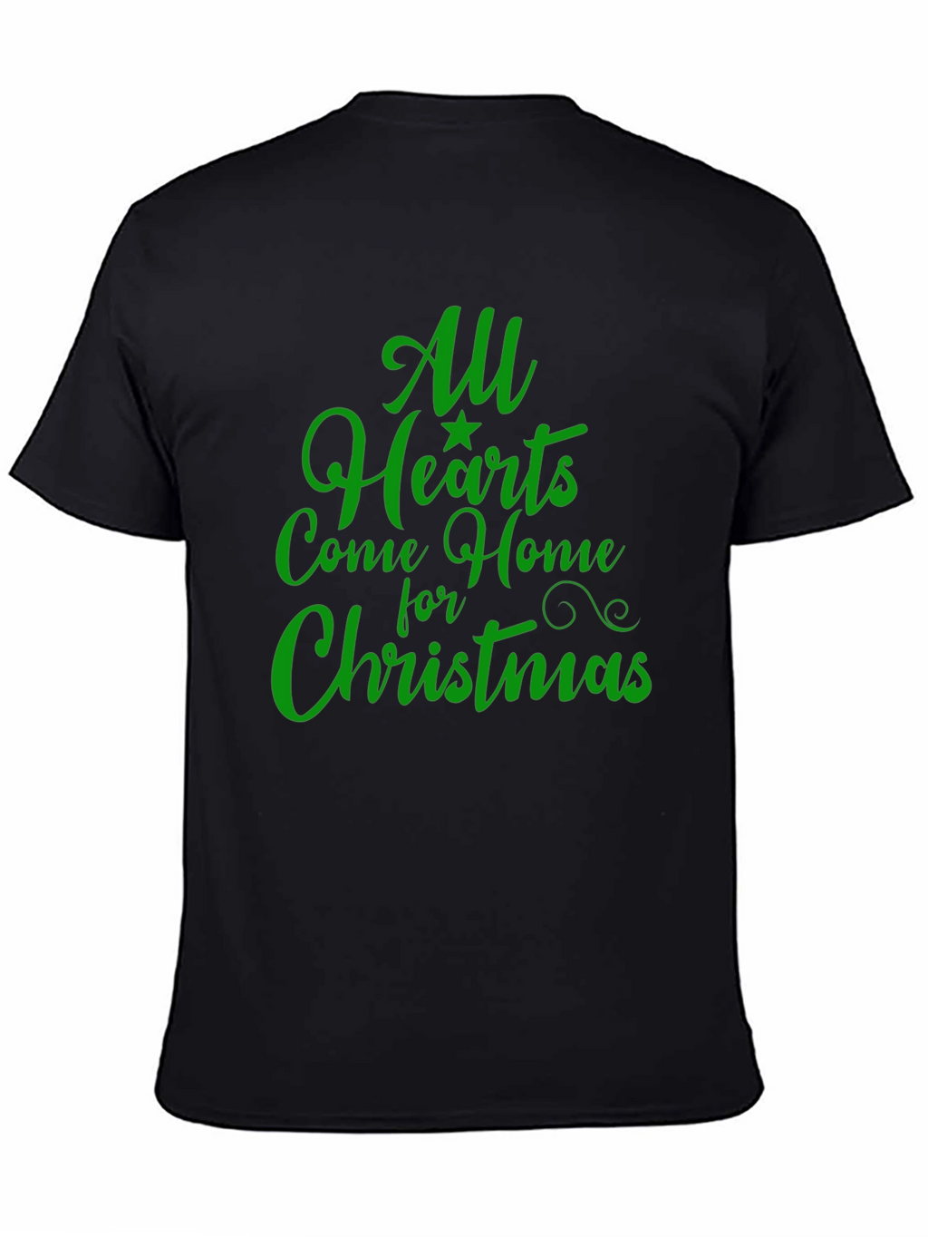 Christmas Graphic Tee - All Hearts Come Home