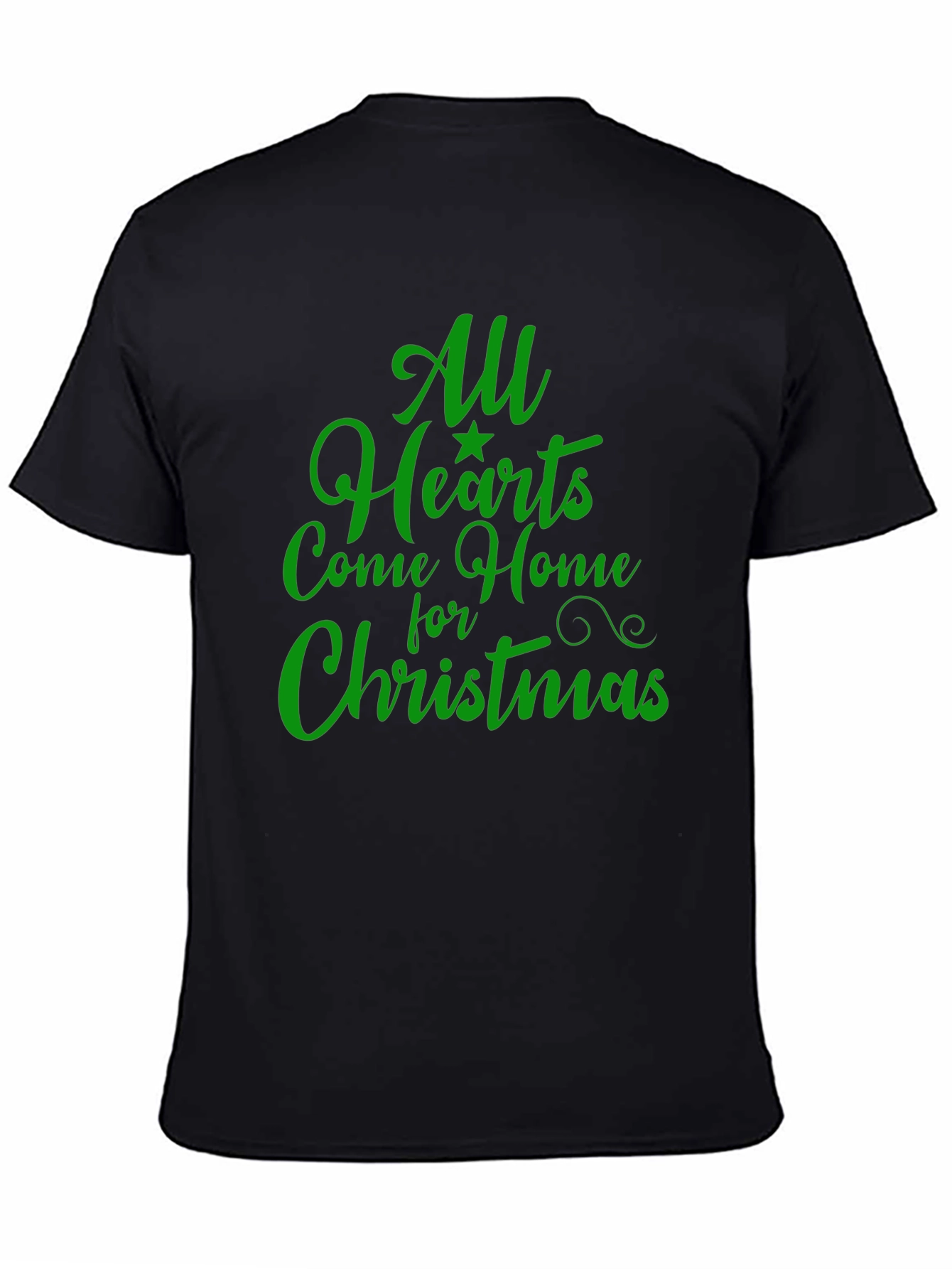 Christmas Graphic Tee - All Hearts Come Home